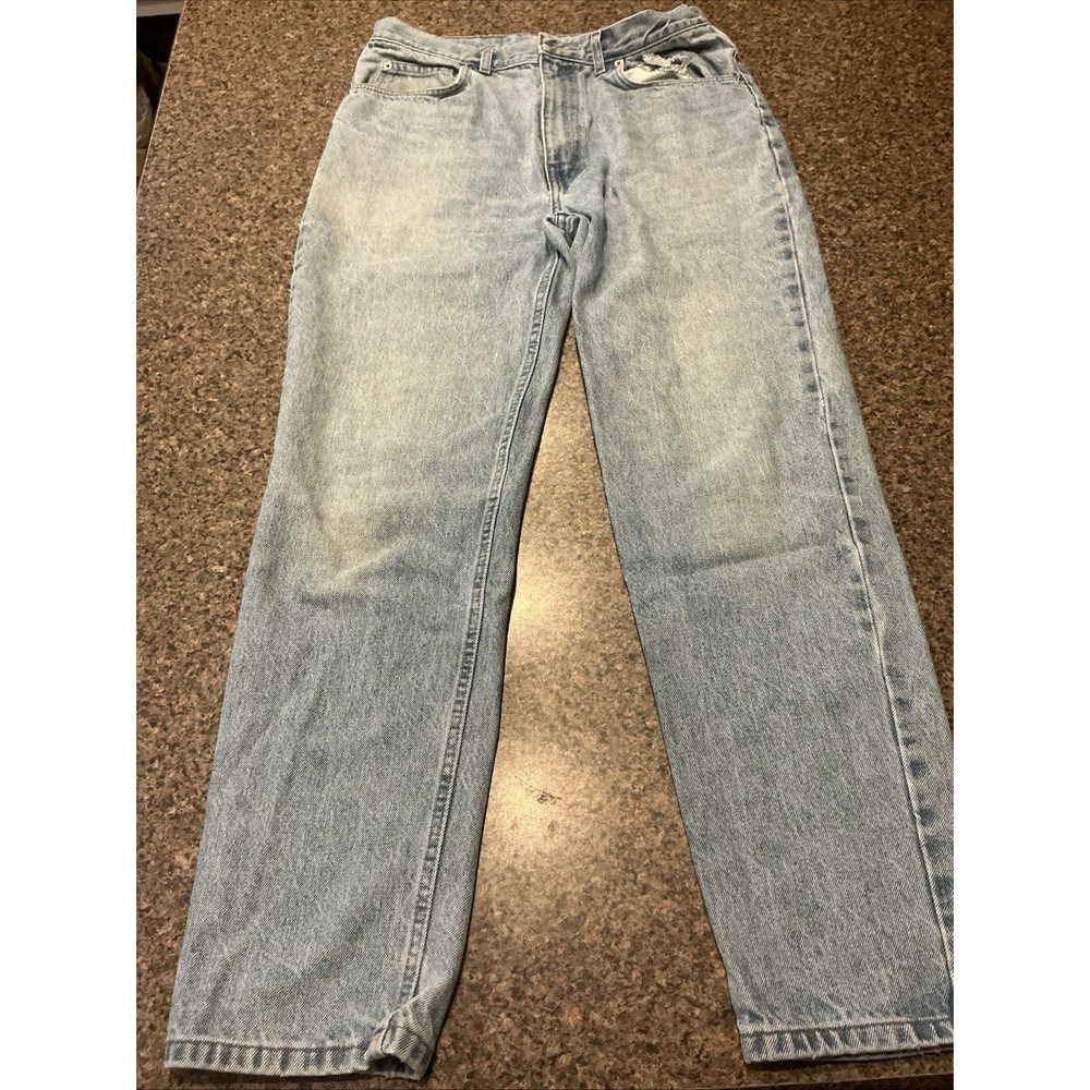 Vintage Jordache Basics Mens Jeans 33x30 Faded Blue Denim Cotton